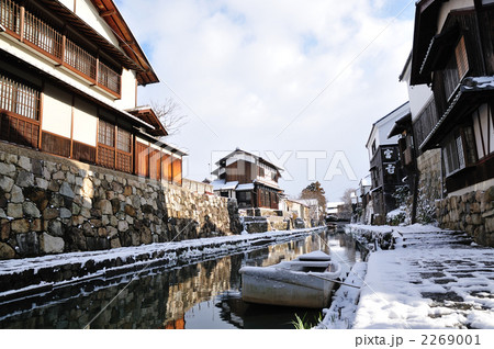 八幡掘の雪化粧 2269001