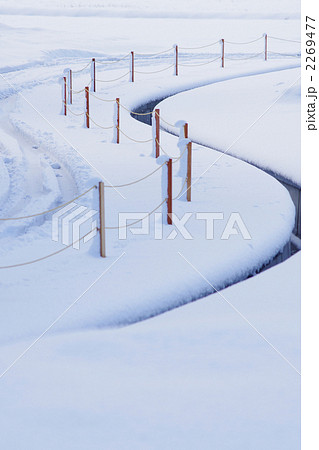 続く雪道 続く雪道 2269477