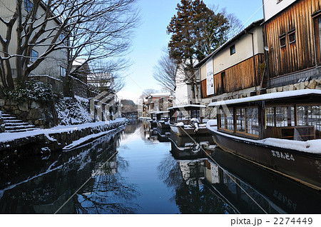 八幡掘の雪化粧 2274449