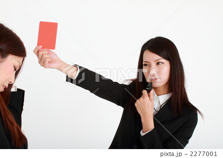ビジネスウーマン（レッドカード） 2277001
