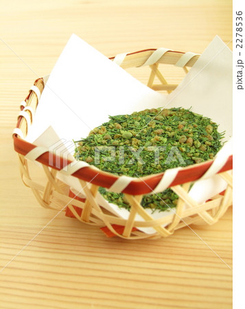抹茶入り玄米茶（茶葉・アップ）【ナチュラルテイスト】 2278536