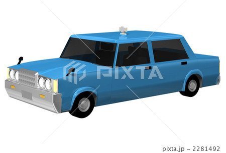 青いタクシー 2281492