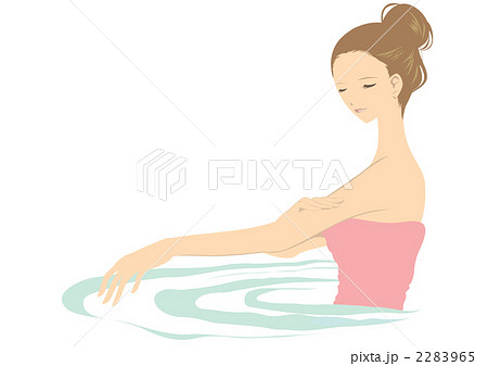 入浴をする女性 2283965