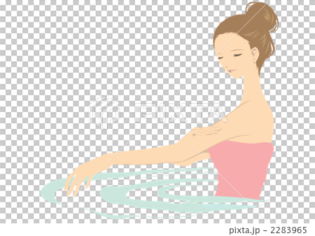 入浴をする女性 2283965