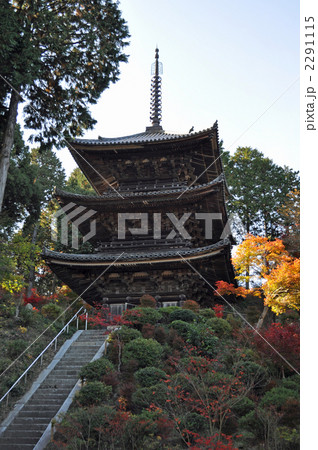 常楽寺 国宝三重の塔 常楽寺 国宝三重の塔 2291115