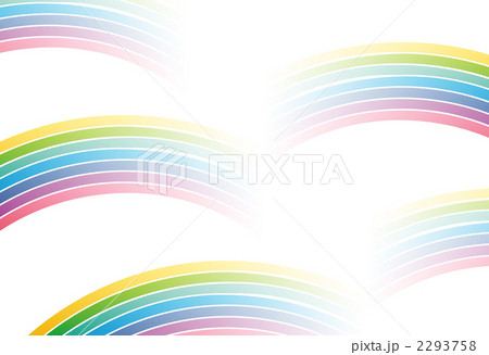 虹 背景素材 アブストラクトのイラスト素材