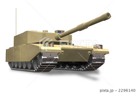 Fiction 3dcg Tank Stock Illustration