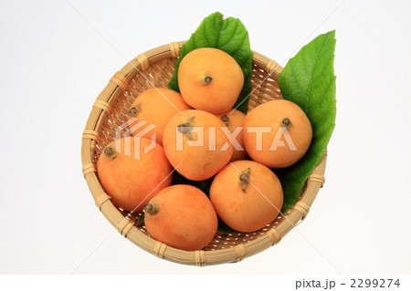 ざるの中のびわ 2299274