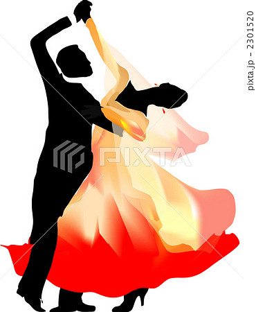 Ballroom Dance Standard Stock Illustration