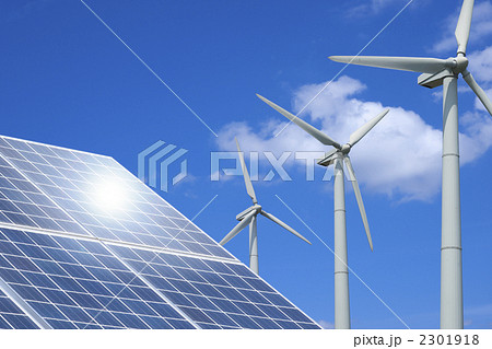 太陽光発電と風力発電 太陽光発電と風力発電 2301918