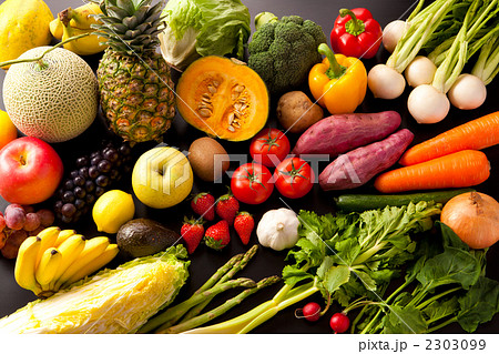 野菜＋果物集合の写真素材 [2303099] - PIXTA