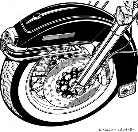 American Bike1のイラスト素材 American Bike1のイラスト素材
