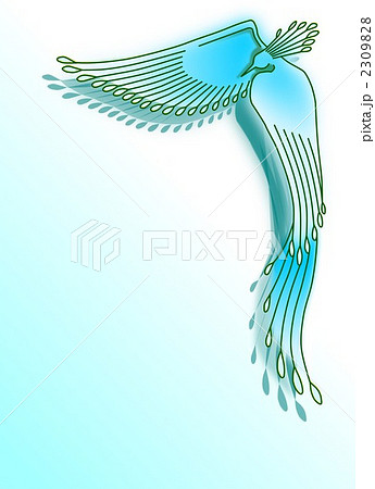 鳥デザインのイラスト素材