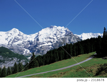 ユングフラウ山 スイス ユングフラウ山 スイス 2318678