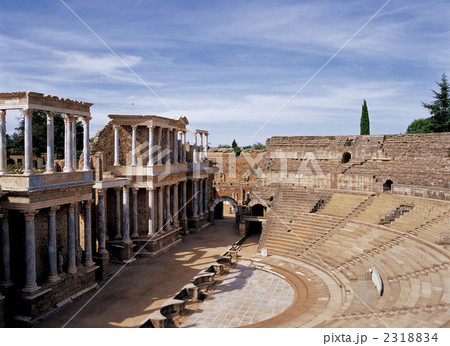 メリダの半円形劇場遺跡 メリダの半円形劇場遺跡 2318834