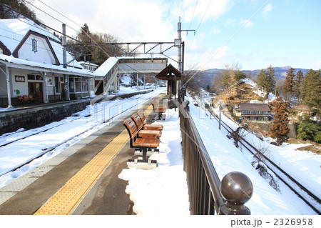 姨捨駅とスイッチバック(横) 姨捨駅とスイッチバック(横) 2326958
