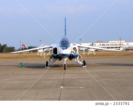 T-4 Blue Impulse 1番機 正面の写真素材 [2333791] - PIXTA