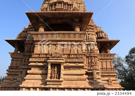 カジュラーホの寺院群　西群のラクシュマナ寺院本堂 2334494