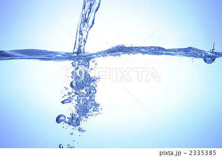 水のイメージの写真素材