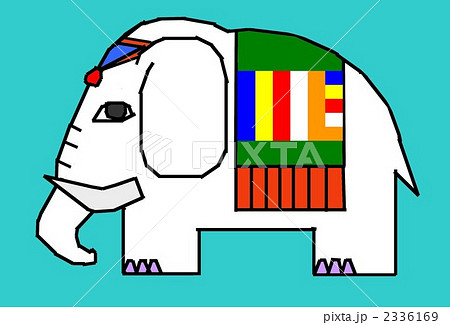 花祭り 白象 花祭り 白象 2336169