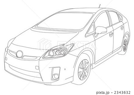 エコカーのイラスト素材
