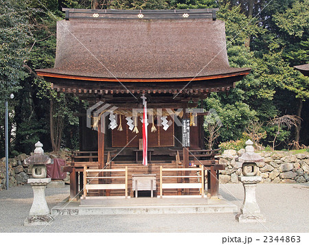 滋賀県野洲　御上神社若宮社　重要文化財 2344863