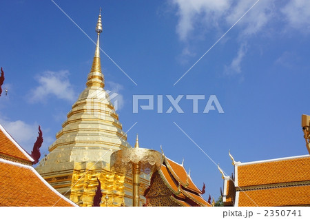 ドイステープ寺院　仏塔 2350741