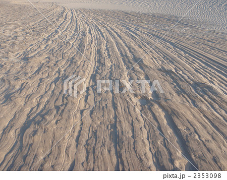 ブラジルの白砂漠　レンソイス・マラニャンセス国立公園　風紋 2353098