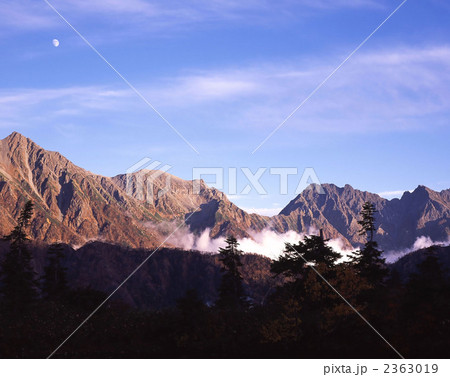 鏡池より穂高連峰 2363019