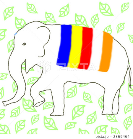 インド象のイラスト 2369464