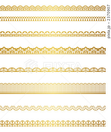 罫線 飾り罫 飾り線のイラスト素材