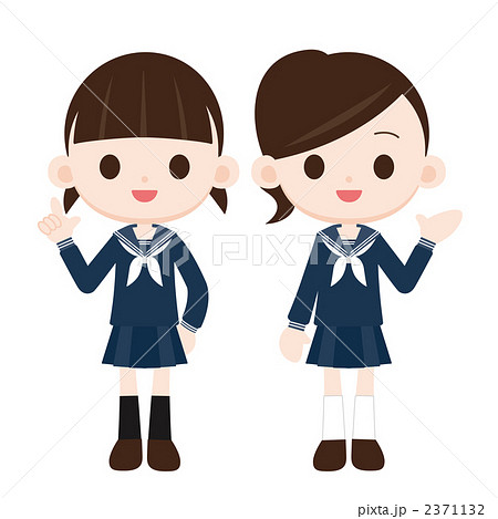 セーラー服 のイラスト素材