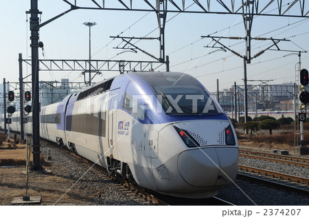 韓国　高速鉄道KTX　ソウル駅 2374207