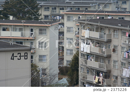 多摩ニュータウン情景（団地） 2375226