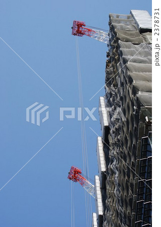 東京丸の内ビル建設工事風景 2378731