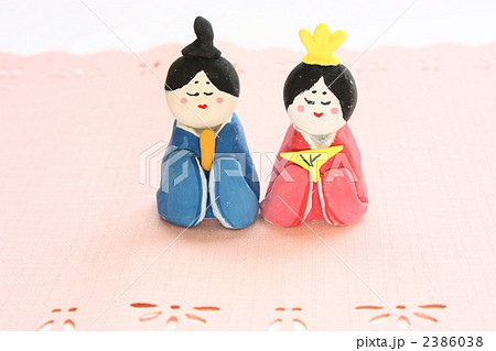 紙粘土手作りひな人形 紙粘土手作りひな人形 2386038