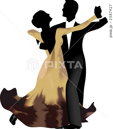 Ballroom Dancing Tango Stock Illustration