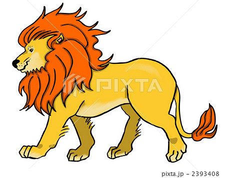 ライオンのイラスト素材 2393408 Pixta