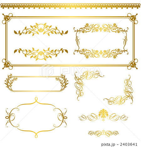 枠 ベクター フレームのイラスト素材