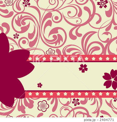 桜柄背景 2404771