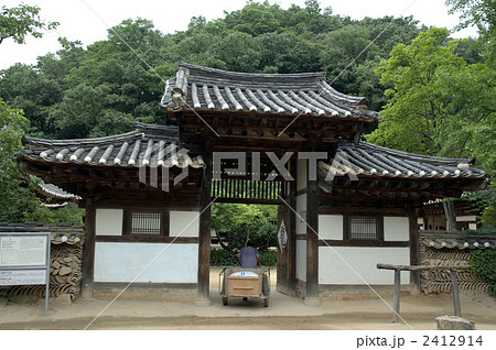 86342　韓国　スウォン　民族村 2412914