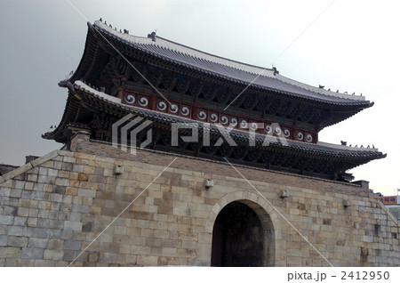 86371　韓国　スウォン　華城　八達門　 2412950