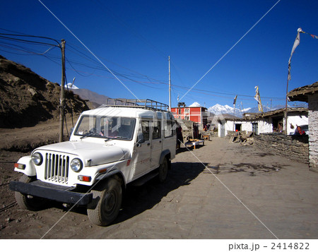 ムクティナート　乗合ジープ乗り場 2414822