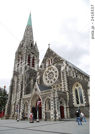 クライストチャーチ大聖堂の写真素材 [2416337] PIXTA
