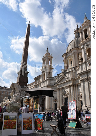 ローマ ナヴォーナ広場 ローマ ナヴォーナ広場 2421628