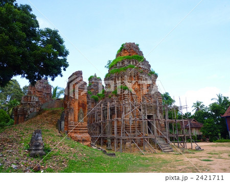 カンボジア ロリュオス遺跡群 ロレイ カンボジア ロリュオス遺跡群 ロレイ 2421711