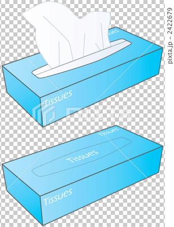 Box Tissue plain blue Box Tissue plain blue 2422679