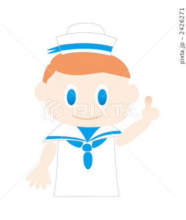 マリンルックの男の子ポイント マリンルックの男の子ポイント 2426271