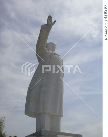 福建省　毛沢東の銅像 2429597