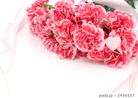 ピンクのカーネーションの花束 2436557